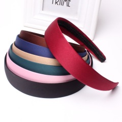 New vintage lace Glitter bling headband Protection Resin women Hair bands