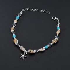 Fashion ladies Anklets foot jewelry women seashell boho anklets chains Fashion ladies Anklets foot jewelry women seashell boho anklets chains