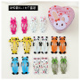 16pcs Korean printed cartoon animal fruit Crown Hairpin bb hair clip 16pcs Korean printed cartoon animal fruit Crown Hairpin bb hair clip