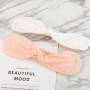 Adjustable elastic children  fabric personalized bow knot headbands