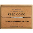 keep going