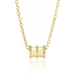 Fashion luxury women amazon korean zircon chain 18K gold plated sterling choker 925 silver Fashion luxury women amazon korean zircon chain 18K gold plated sterling choker 925 silver