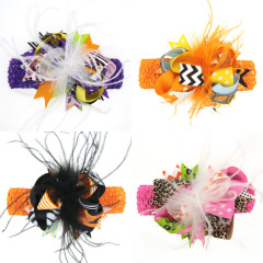 Wholesale custom boutique feather hairpin clips multi-style girls kids hairpins for hair