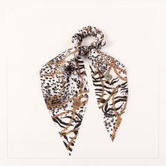 wholesale fashion customized chouchou elastic ribbon scrunchies hair ties