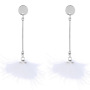 Women Korean Winter Pom pom Ball Faux Fur Ball Dangle Drop Earrings For Girls Women Korean Winter Pom pom Ball Faux Fur Ball Dangle Drop Earrings For Girls