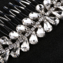 New design rhinestone Wedding hair accessories crystal bridal hair combs