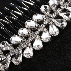 New design rhinestone Wedding hair accessories crystal bridal hair combs