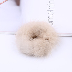 custom Women lady girl Fashion crunchies janpan korean loose plush hair tie