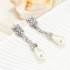 korean wish ins valentine's day christmas gift wedding earring necklace pearl set jewellery