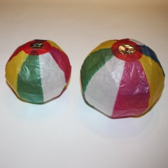 cheap handmade hanging birthday gift japanese bowing blow paper balloons