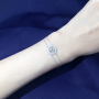 Fashion jewelry chain charm 925 sterling silver rose gold plated moissanite bracelet