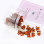Wholesale new arrival korean 40pcs one box mini plastic hair claw clips for girls Wholesale new arrival korean 40pcs one box mini plastic hair claw clips for girls