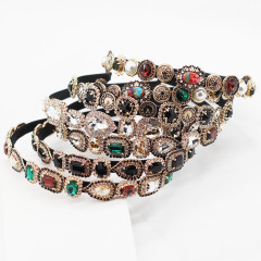 2020 luxury elegant women rhinestone crystal baroque hairbands for girls 2020 luxury elegant women rhinestone crystal baroque hairbands for girls