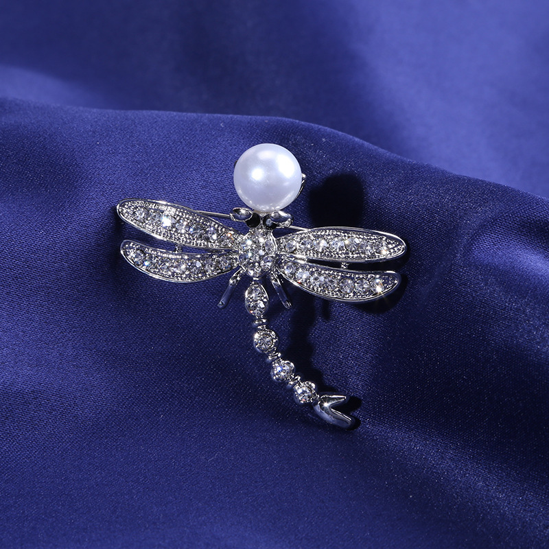 New butterfly Brooches for Women Plated Metal Enamel Pins Small Insect Jewelry Bumble dragonfly brooch crystals