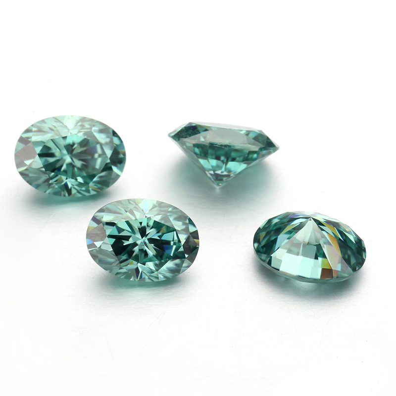 0.5 1 2carat green white yellow black rough moissanite diamond raw loose moissanite rough stones