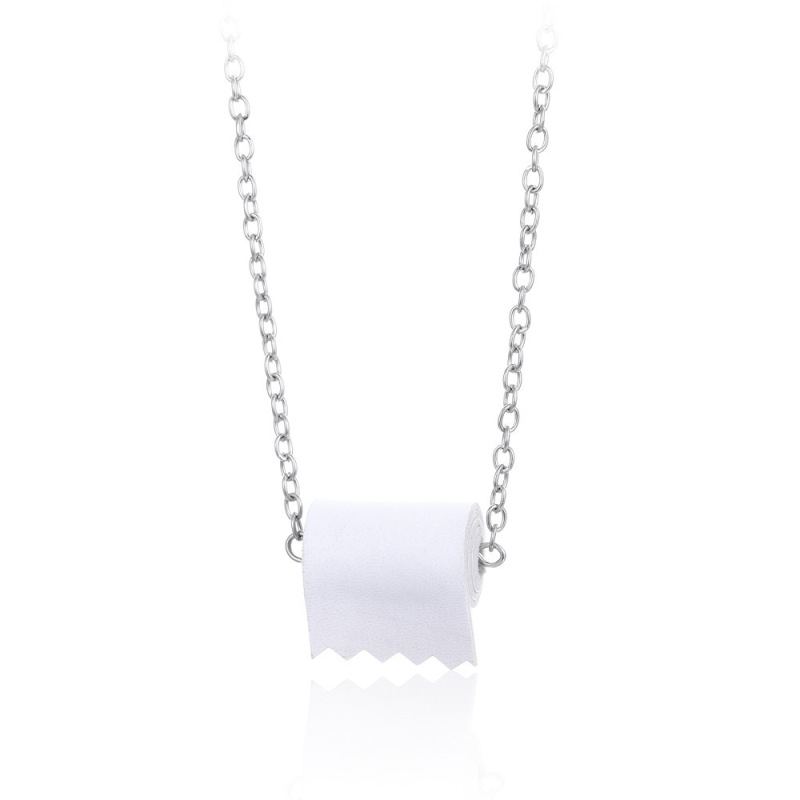2020 Funny Roll Paper Dangle Drop Creative Toilet Paper Earrings For Woman Girl Jewelry 2020 Funny Roll Paper Dangle Drop Creative Toilet Paper Earrings For Woman Girl Jewelry