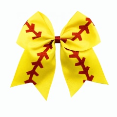 Swallowtail bow olive branch series large children's gold powder hair accessories fabric spiral custom elastic hair tie