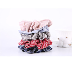 Wholesale Elastic Stripe Girls Accessories Scrunchy Bands Ties Ropes chiffon Hair Scrunchies