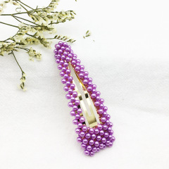 Victoria vintage korean hair clip pearl hair clips headwear ladies Hair pins