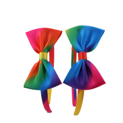 Colorful children hair accessories rainbow bow hair band headbands Colorful children hair accessories rainbow bow hair band headbands