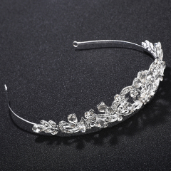 Birthday Wedding Princess Gold Silver Hair Accessories Bride Tiaras and Crowns