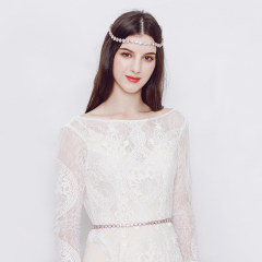 Luxury Dress Bridal Ribbon Accessories loop Wedding Waist Belt