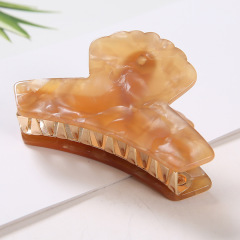 Korean hot sale fashion women girls acetate acrylic hair claw clip for ladies