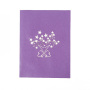 2020 Fashion Gift The Mother's Day Greeting Card 3D Flower Pop Up Card