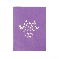 2020 Fashion Gift The Mother's Day Greeting Card 3D Flower Pop Up Card