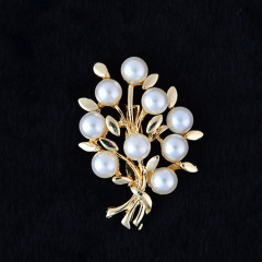 new INS amazon korean fashion wholesale bulk girl women pearl brooch for women lady girls