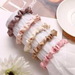 2020 Trendy Summer INS Fancy Elastic Hair Band Small Stain Hair Scrunchies For Girls