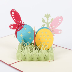 amazon hot custom mother day  birthday easter 3d pop up cards for gift