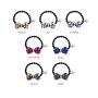 Custom Elastic ponytail holder Hair Accessor crystal rhinestone bow Hair tie Custom Elastic ponytail holder Hair Accessor crystal rhinestone bow Hair tie