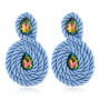 amazon ins Customized fashion india african lady women girls handmade string celtic knot drop earring amazon ins Customized fashion india african lady women girls handmade string celtic knot drop earring
