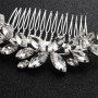 Wholesale Silver Teeth Diy Accessories Veil Combs Wedding Bridal Beads Hair Comb
