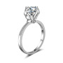 Gold Plated Square Crystal Cubic Zirconia Engagement Wedding Infinity Ring Gold Plated Square Crystal Cubic Zirconia Engagement Wedding Infinity Ring