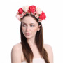 wedding bridal festival beach party holiday travel halo floral hairband garland flower