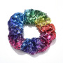 2020 Amazon hot sale fashion custom girls elastic bling bling glitter sequin scrunchy hair ties for women 2020 Amazon hot sale fashion custom girls elastic bling bling glitter sequin scrunchy hair ties for women