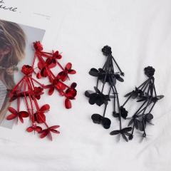 amazon ins Customized korean fashion trendy Valentines Gifts drop sequin Earrings for Women