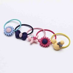 40pcs wholesale newborn baby girls cotton flower headband hairband