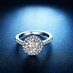 China Wholesale Silver Jewellery Wedding Ring 925 Sterling Silver Ring
