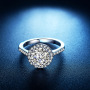 China Wholesale Silver Jewellery Wedding Ring 925 Sterling Silver Ring