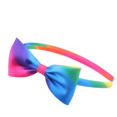 Colorful children hair accessories rainbow bow hair band headbands