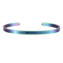 New design creative Simple Custom Letters Names Engraved Cuff Stainless Steel Bracelets New design creative Simple Custom Letters Names Engraved Cuff Stainless Steel Bracelets