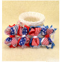 wholesale  American National Flag Children's Bow Hair Clip Hairpin hair accessories