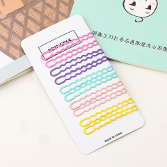 Children girls Korean colorful cartoon animal mickey Hairpin hair clip