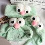 Wholesale Face Washing Mint Green Eye Popping Winter Polar Fleece Headband