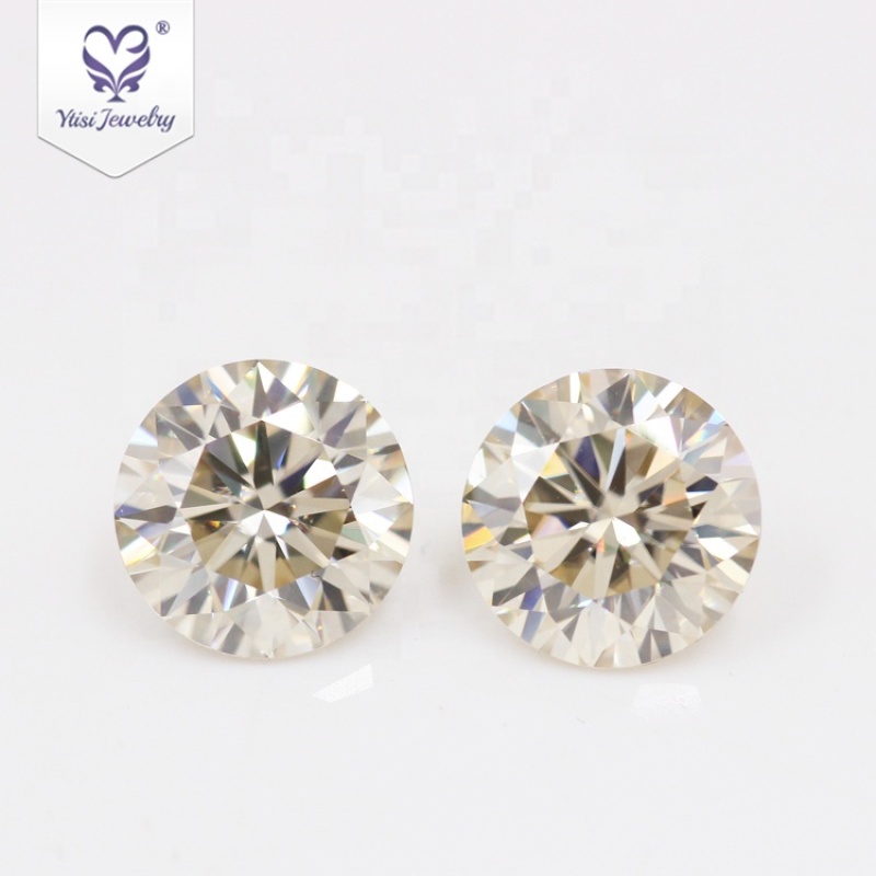 Wholesale moissanite beads loose gemstone small size moissanite diamond