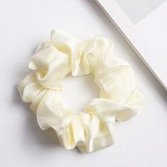 2020 Amazon Hot Style girls women summer elastics soft satin hair scrunchies