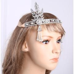 Flapper Great Gatsby Inspired party Halloween 1920s feather headbands